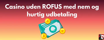 Casino uden ROFUS online Oplev mulighederne