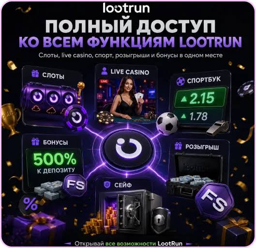Lootrun Казино Зеркало - Рабочий и Доступный Вам Путь к Игре