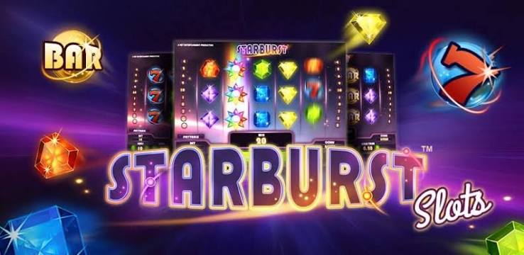 Oplev Starburst Spilleautomat En Glitrende Verden af Gevinster